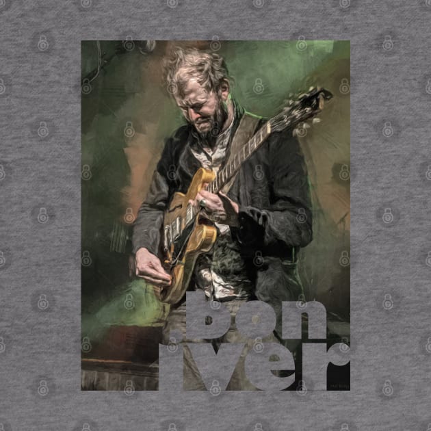 Justin Vernon by IconsPopArt